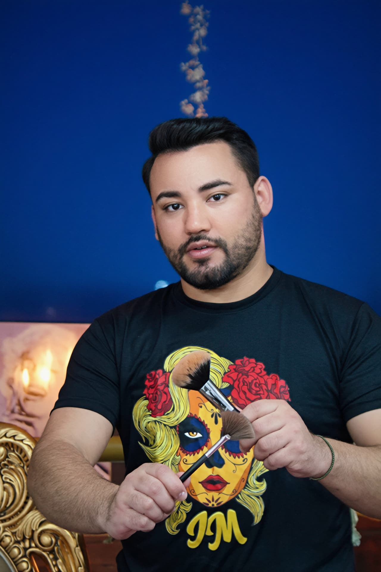 Cristiano Souza, Make & Design de Sobrancelha do Ivam Marcos Boutique Hair